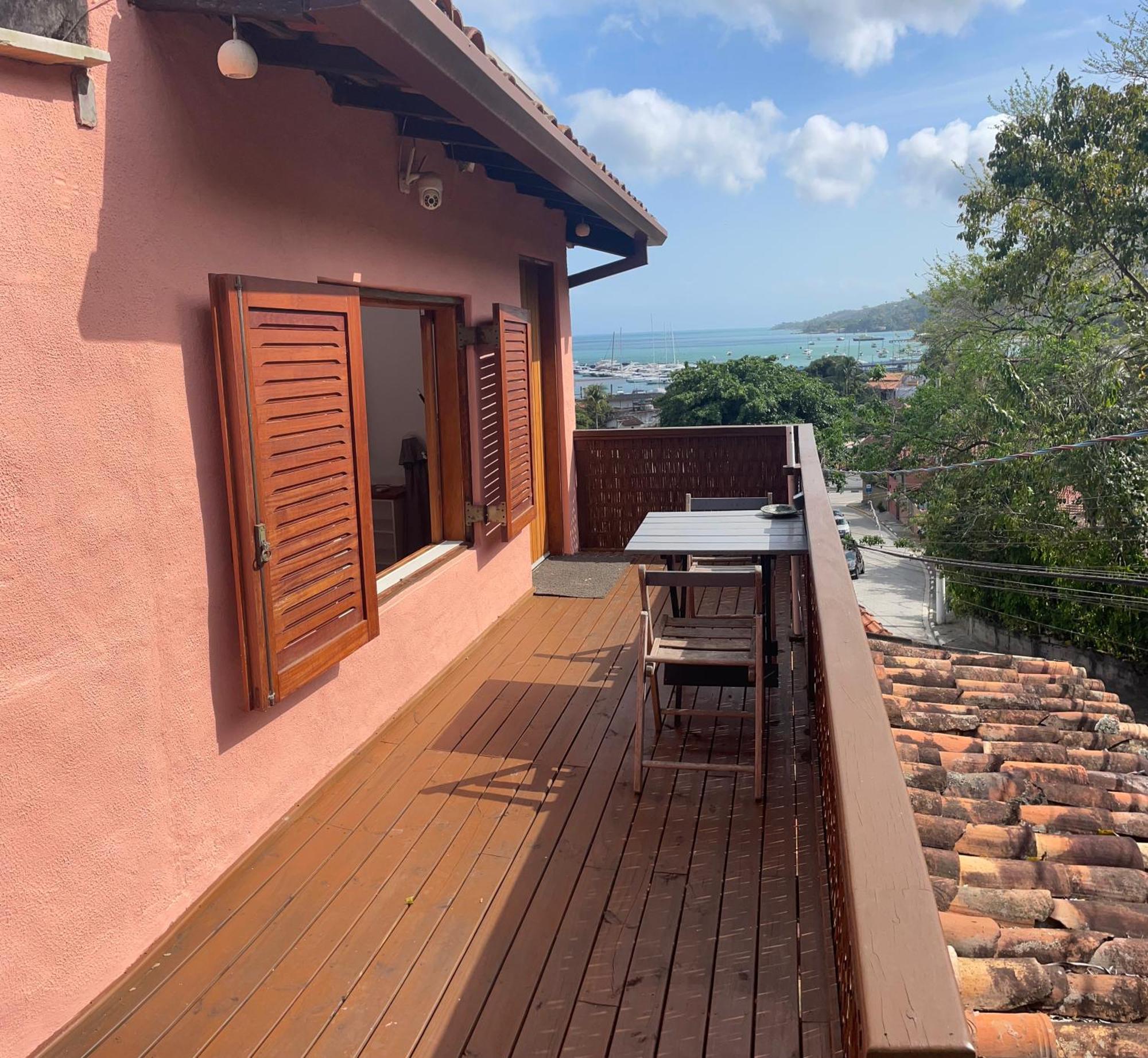Apartamento Charmoso Com Vista Para O Mar Ильябела Экстерьер фото